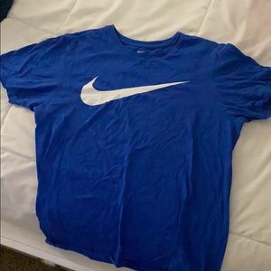 Blue Nike T-shirt